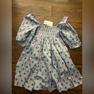 Pitusa baby doll dress, polka dots, cotton